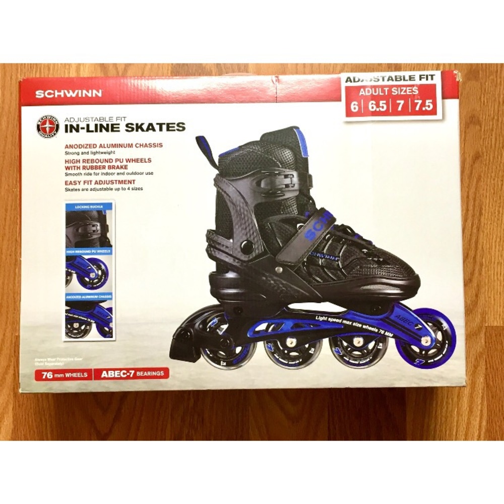 Adult Schwinn Rollerblades Adjustable Brand New